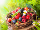 A Basket of Summer Berries