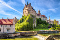 Sigmaringen Castle on a Cliff, Germany